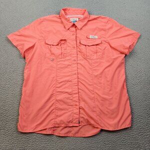 Magellan Men's Fish Gear Shirt Laguna Madre Relaxed Fit Extra Large Short Sleeve
